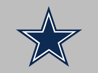 Star white outline gray background - a blue star free wallpaper