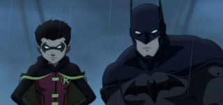 Batman robin wayne rain together - the animated movie free wallpaper