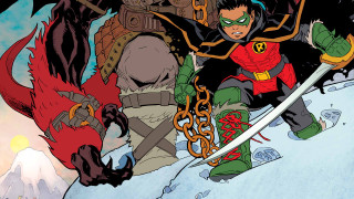 Cartoon man sword demon back - andrew robinson free wallpaper