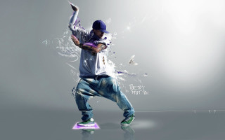Cedric seaut dancing purple hat - a purple hat free wallpaper