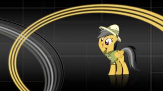 Pony hat green shirt yellow - a pony free wallpaper