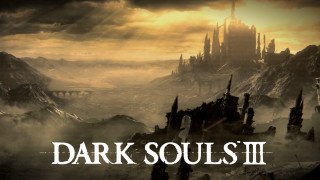 Dark castle dusk sunset ocean - dark soul free wallpaper