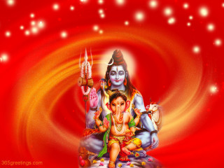 God red background red swirl - a painting of a god free wallpaper