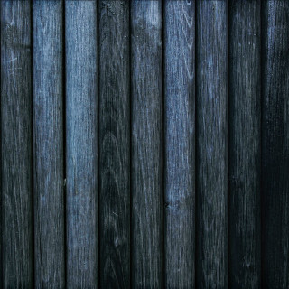 Wooden wall blue tint black - a detailed matte painting free wallpaper