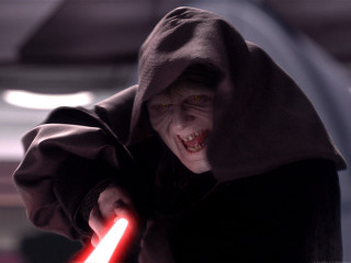 Darth vader man light saber - cgi free wallpaper