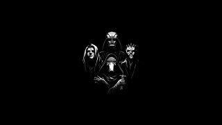 Three people black white background - war free wallpaper