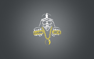 Dark side logo chain helmet 3 - war free wallpaper