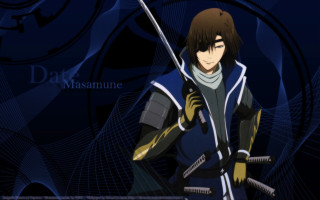 Man black blue outfit sword - a sword and a sword free wallpaper