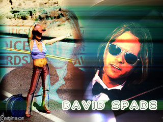 Woman man david spade poster - video art free wallpaper