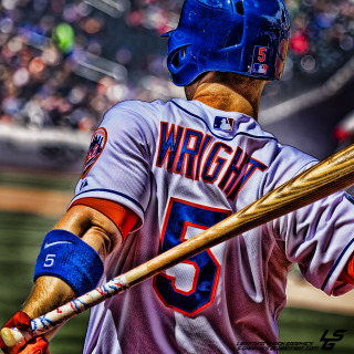 Baseball player bat field crowd - rembrandt style free wallpaper