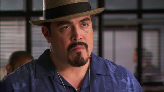 Man hat necklace blue shirt - fletcher martin free wallpaper