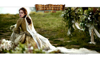 Woman dress veil horse field - a grass field free wallpaper