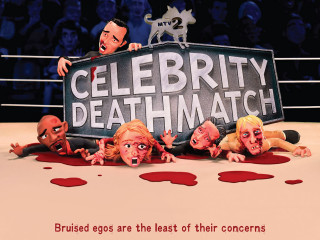 Cartoon characters wrestling ring celebrity - free happy birthday wallpaper
