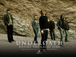 Men rock wall underoath group - derek chittock free wallpaper