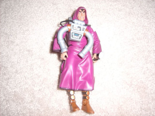 Toy figure woman pink dress - a robot free wallpaper