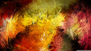 Abstract autumn flame embers forest - design free wallpaper