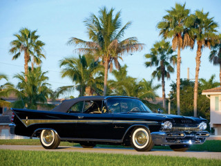Classic car palm trees house - classic free wallpaper