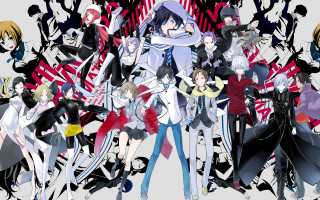 Anime group wall characters arms - their arm free wallpaper for desktop