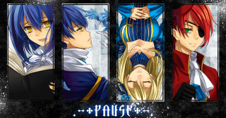Anime characters diverse hair colors - tarot card free wallpaper
