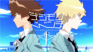 Anime 2boys city sky brown - rayonism free wallpaper for desktop