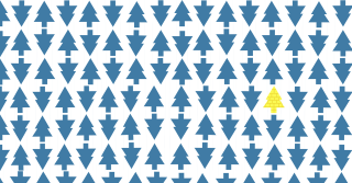 Blue white pattern yellow christmas - postminimalism free wallpaper for desktop