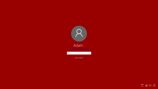 Red background red white icon - minimalism free wallpaper