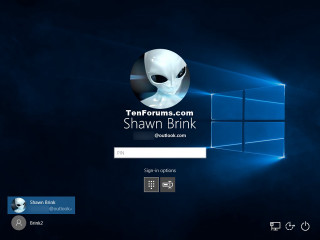 Computer screen logo alien head - a window in the background free wallpaper
