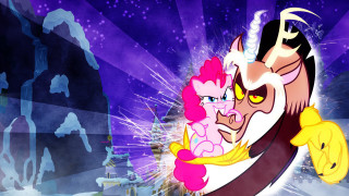 Cartoon character pink hair yellow - epic composition free wallpaper