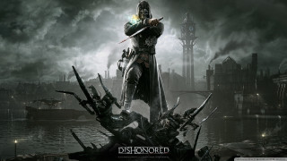 Man black outfit sword city 2 - a black outfit holding free wallpaper