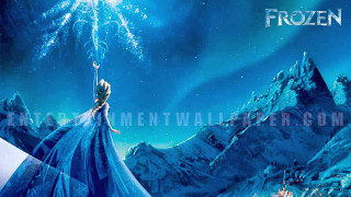 Frozen princess mountain stars fireworks - princess free wallpaper