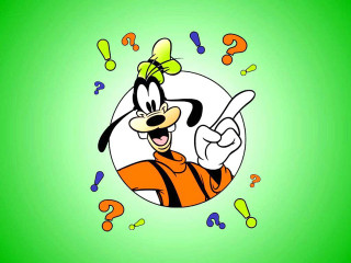 Cartoon character green background question - loony toon free wallpaper