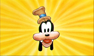 Goofy face with hat yellow - goofy free wallpaper