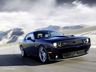 Blue dodge car driving road - a.d.m. cooper free wallpaper