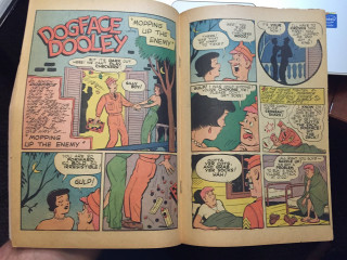 Comic book opened page strip - a comic book free wallpaper