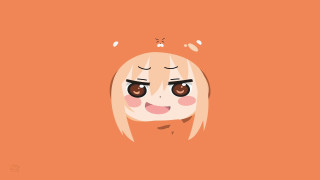 Cartoon girl blonde eyes closed - closed free wallpaper