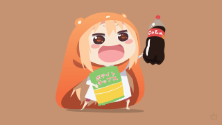 Cartoon girl soda bottle book - a cartoon girl holding free wallpaper