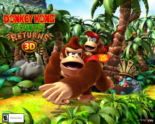 Donkey kong country returns 3d - alex petruk ape free wallpaper