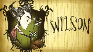 Bearded man with knife and - donald roller wilson free wallpaper
