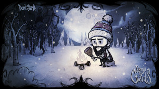 Cartoon man hat skateboard snow - primitivism free wallpaper