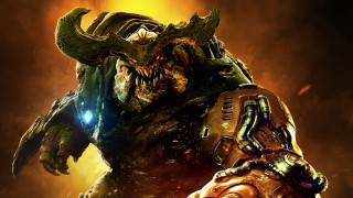 Demonic creature glowing eye large - a large head free wallpaper