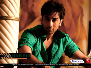 Man green shirt tie sitting - a serious look free wallpaper