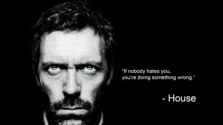 Bearded man blue eyes quote - nobody free wallpaper