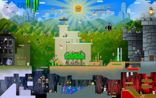 Game levels colors shapes variety - different free wallpaper