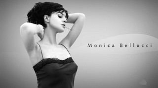 Woman black dress posing hands - her hand behind her head free wallpaper