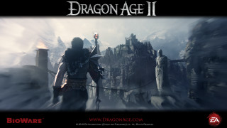 Man black outfit sword castle - du jin free wallpaper