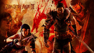 Group people fire background blood - epic fantasy free wallpaper