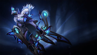 Woman sword glowing light arm - art nouveau free wallpaper