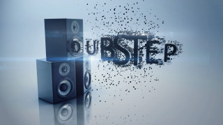 Dubstep speaker 3d render clock - a speaker free wallpaper