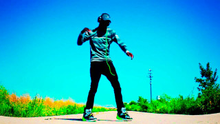 Man skateboard street flower field - a street next free wallpaper