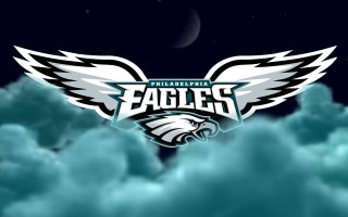 Philadelphia eagles logo cloudy night - art free wallpaper for desktop
